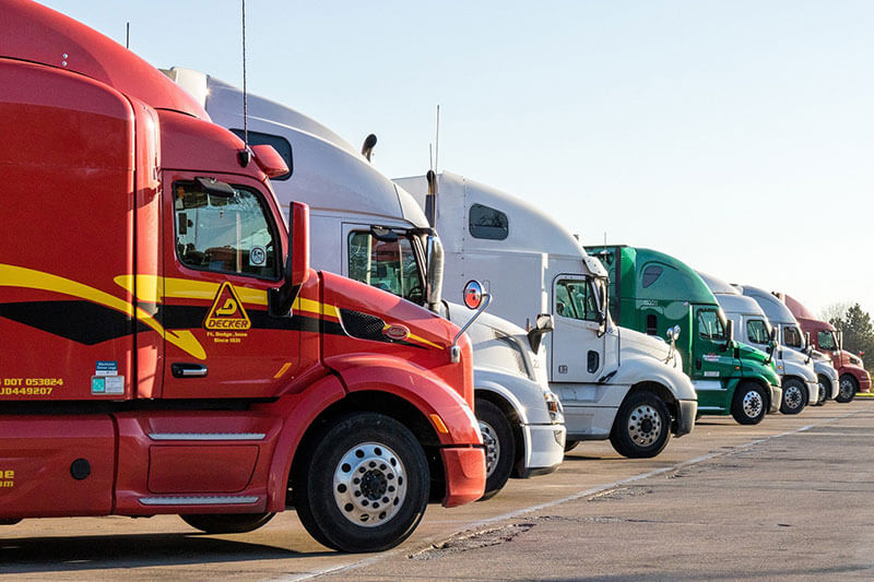 devil dog logistics trucks